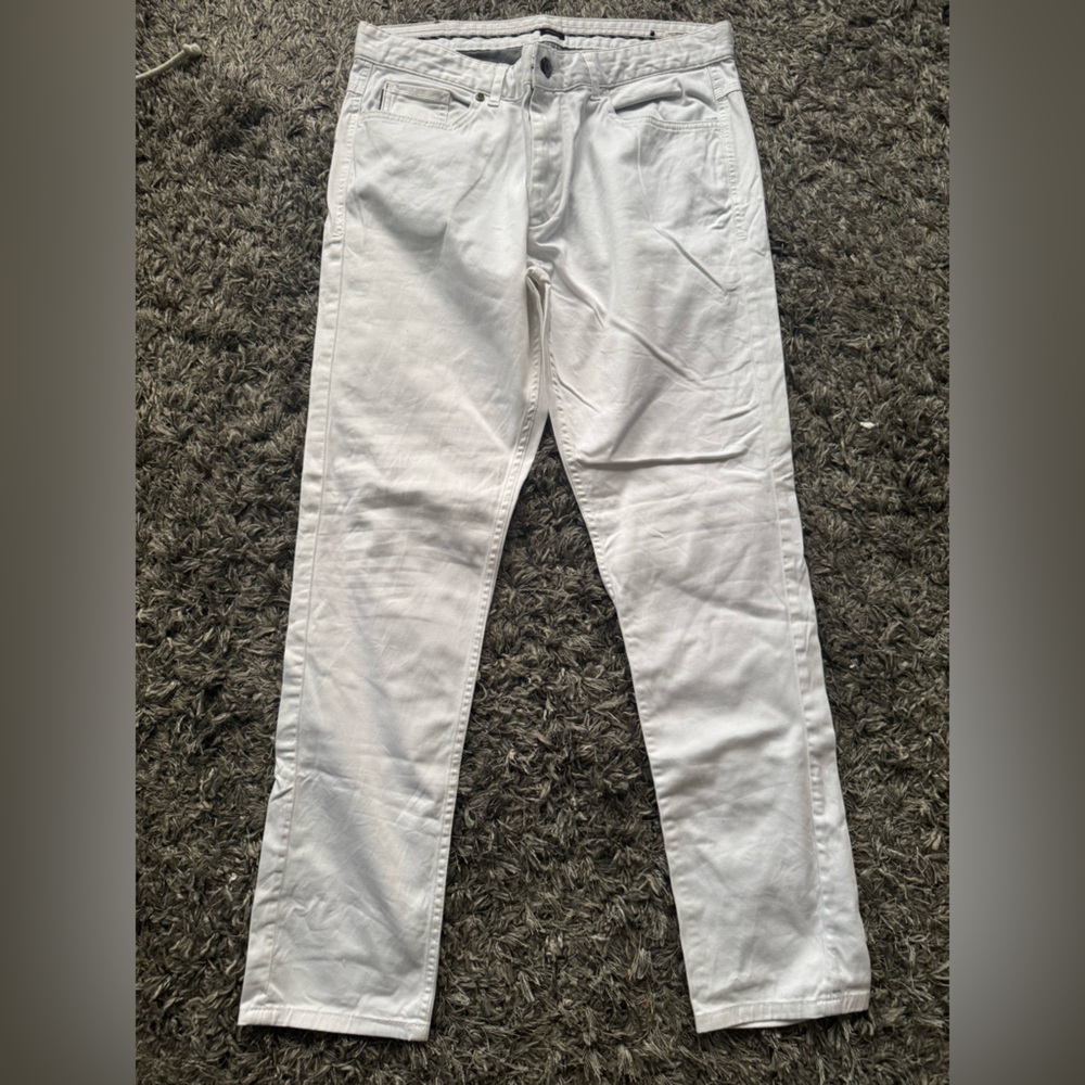 Zara White Skinny Jeans
